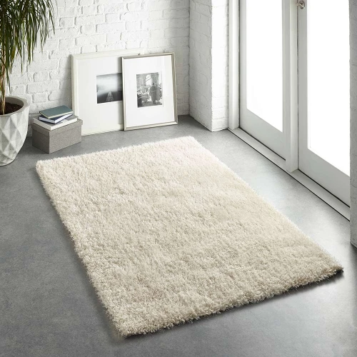 Origins Chicago Cream Thick Shaggy Rug