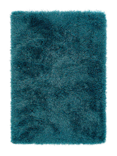 Origins Extravagance Teal Thick Shaggy Rug