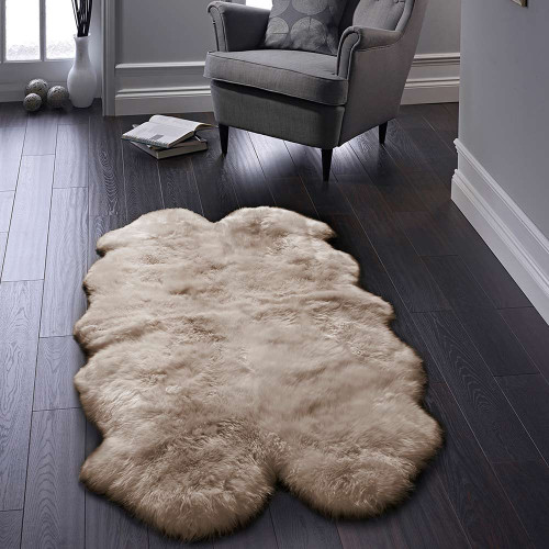 Origins Genuine Sheepskin Mink Rug