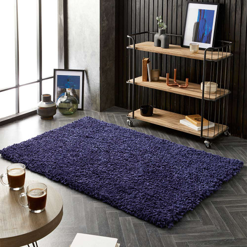 Origins Portland Navy Thick Cosy Rug