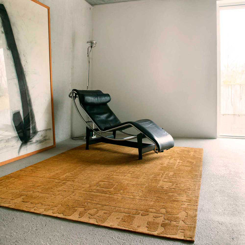 Structures Baobab Madagascar Gold 9201 Indoor Outdoor Washable Eco Rug
