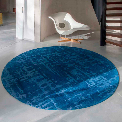 Suarez Blue 9250 Structures Baobab Rug