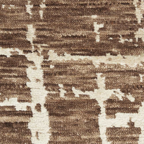 Luna Rug LUN02 Mocha Ivory Abstract