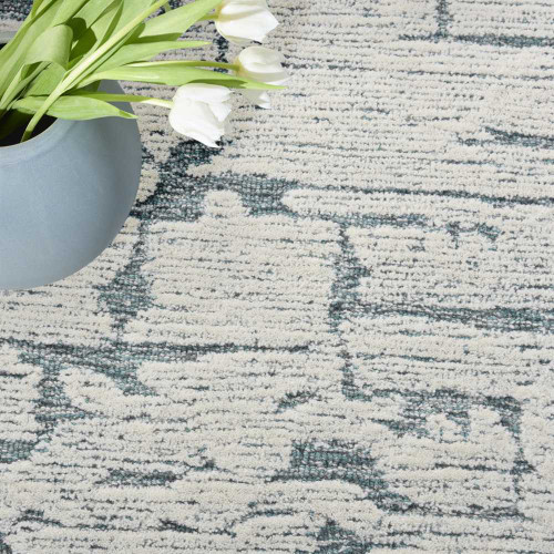 Calvin Klein Rug CK009 Teal Sculptural