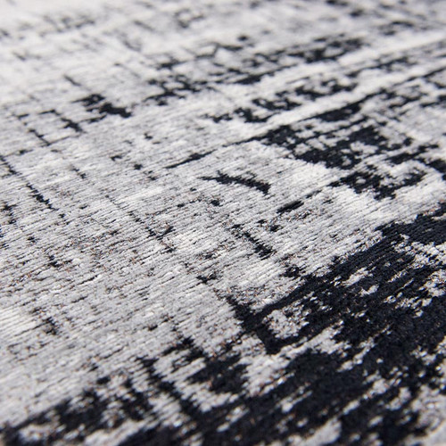 Griff Metro Black White 8926 Indoor Outdoor Washable Eco Rug