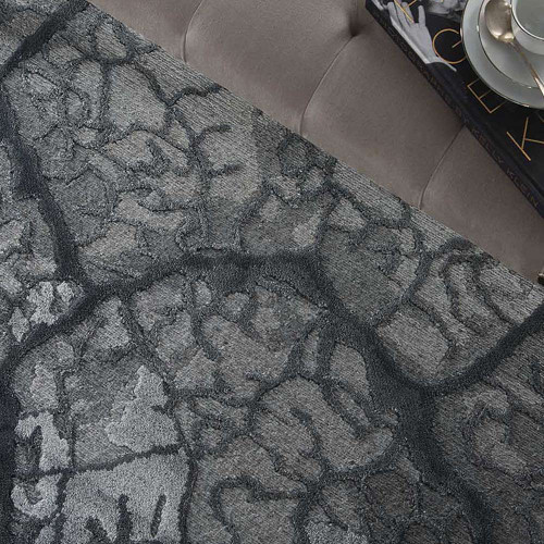 Divine Rug Charcoal DIV01