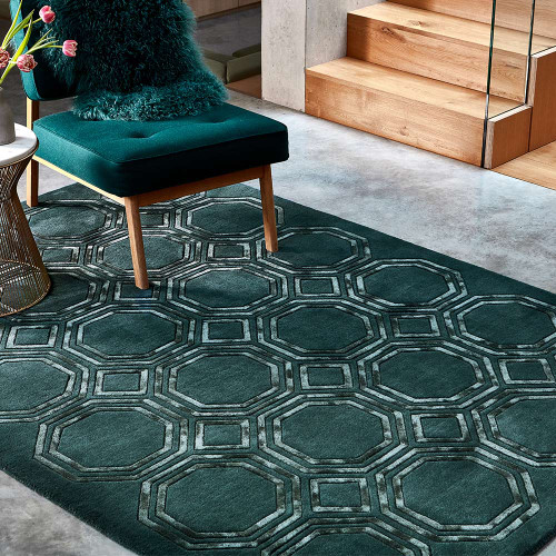 Nexus Rug Octagon Petrol
