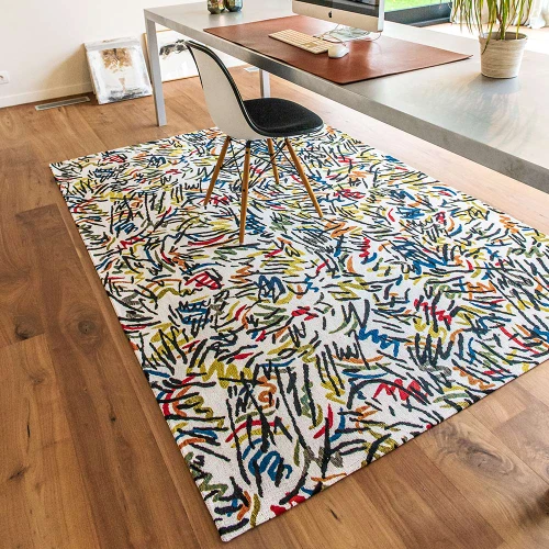 Gallery Street Graph 9144 Indoor Outdoor Washable Eco Rug