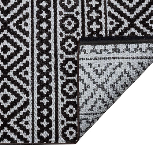 Jazz Indoor Outdoor JAZ03 Grey Rug by Concept Looms