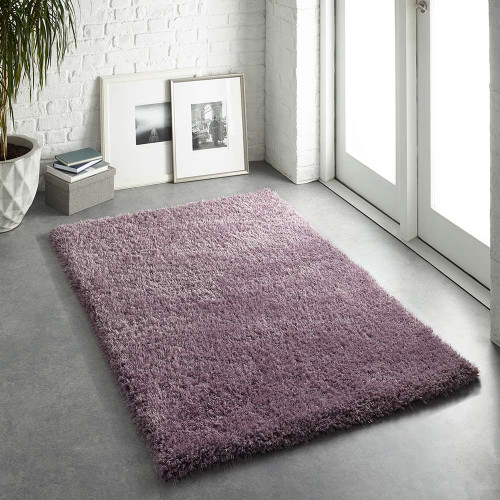 Origins Chicago Lavender Thick Shaggy Rug
