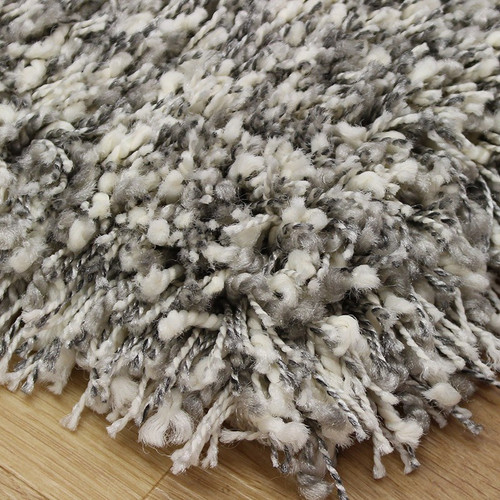 Twilight White Silver Rug