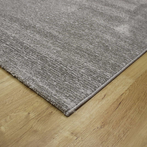 Geo Grey Plain Rug