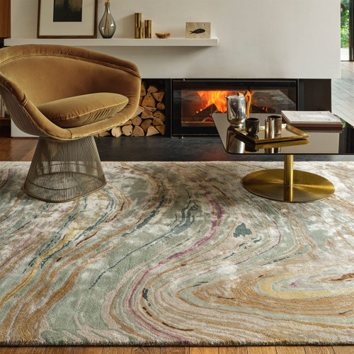 Katherine Carnaby Tuscany Abalone Marble Rug