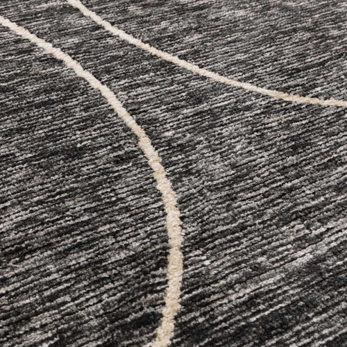 Mason Linear Charcoal Rug