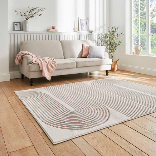 Apollo 2683 Grey Rose Rug