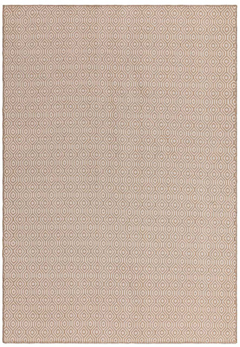 Global Cream Mosaic Flatweave Rug