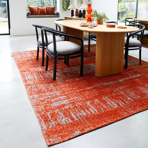 Beau Orange Marmalade Rug