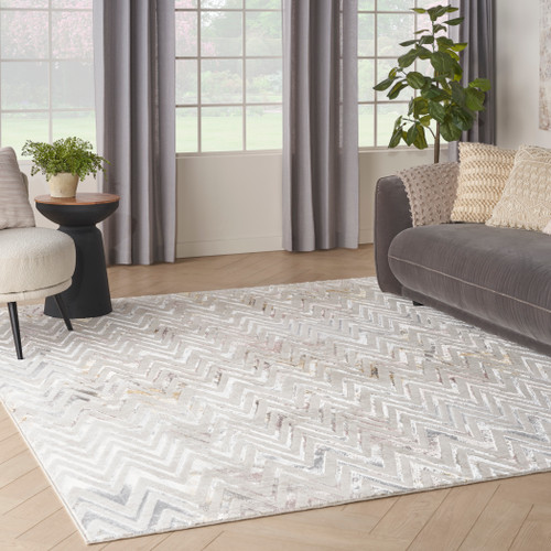 Glitz GLZ05 Multicolour Luxury Glossy Rug