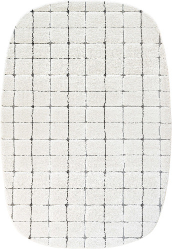 Silky Rounded Rectangle Dune Rug 6181