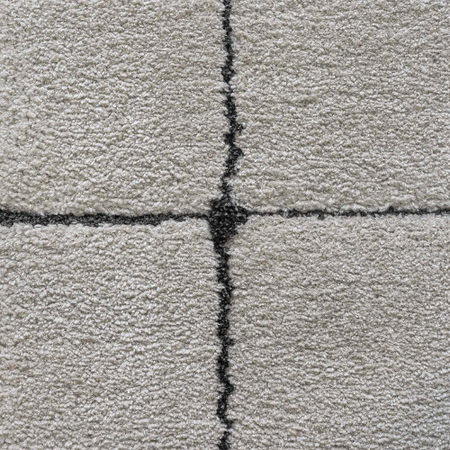 Silky Rounded Rectangle Dune Rug 6181