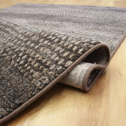 Charcoal Black Hardwearing Galleria Rug 3293