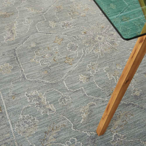 Blue Traditional Rug Infinite IFT02 Runner