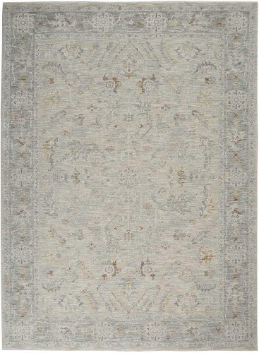 Light Grey Traditional Rug Infinite IFT01 Runner