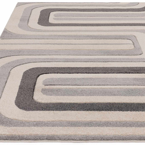 Sketch SK17 Contour Grey Retro Rug