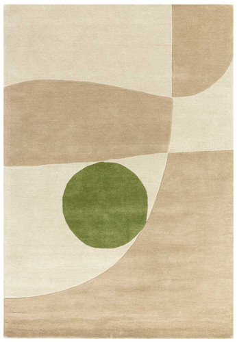 Reef Wool Rug RF31 Horizon Beige Green
