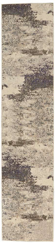 Celestial Ivory Grey CES02 Rug Runner