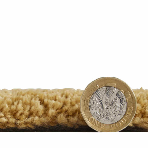 Cove Yellow Soft Plain Short Shaggy Rug