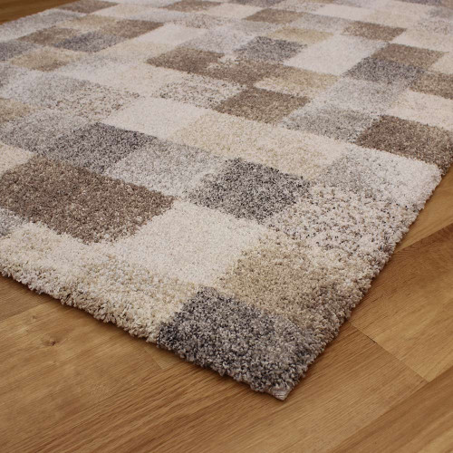Mehari Beige Grey Brown Rug 45 6262 Runners