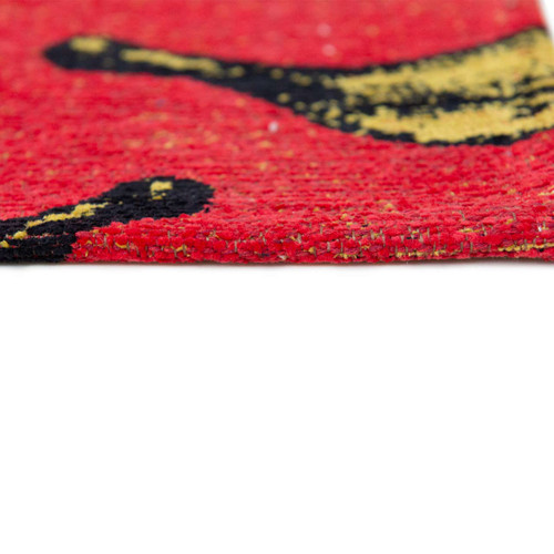 Banana Miami Red Thin Rug 9392 LDP