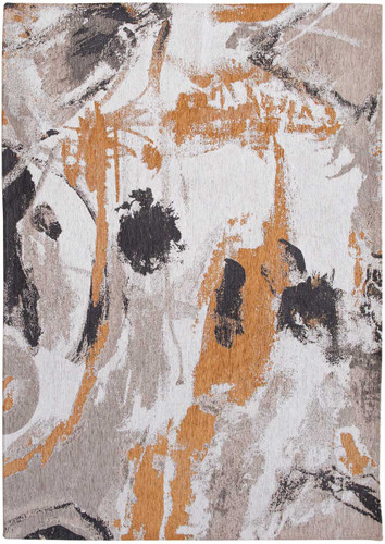 Fresque Middle Of Thin Rust Rug 9344 LDP