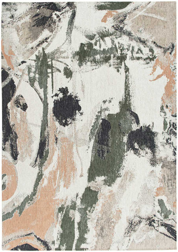 Fresque Indian Rice 9393 Indoor Outdoor Washable Eco Rug