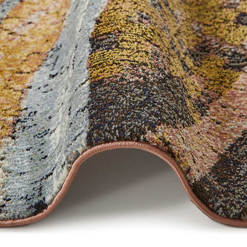 Amara Soft Stylish Abstract Rug Bronze 