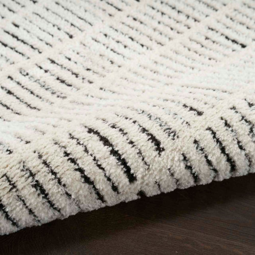 Modern Comfort 03 Soft Rug Ivory Black