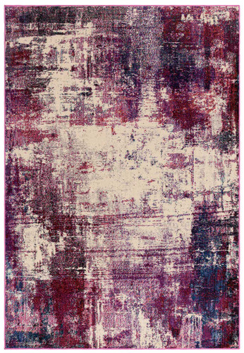 Colores Abstract Rug Cloud Magenta CO08