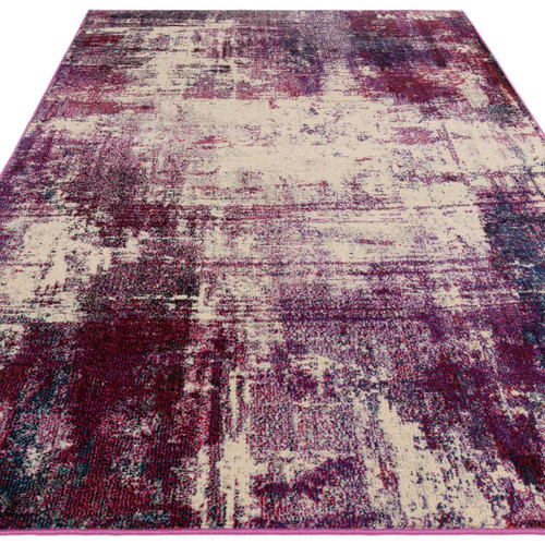 Colores Abstract Rug Cloud Magenta CO08