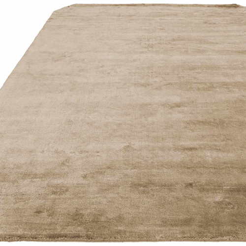 Gleam Moleskin Silky Viscose Pile Floor Rug