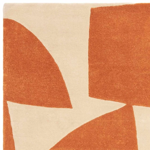 Romy 05 Kite Orange Eco Friendly Modern Rug