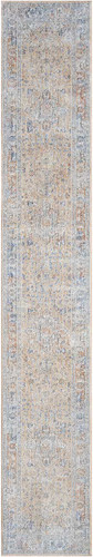 Elegant Heirlooms Thin Vintage Rug ELH01 Grey Gold