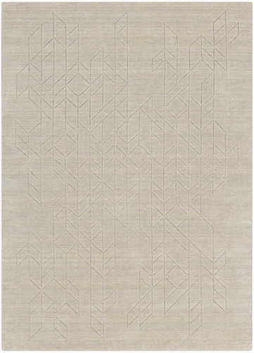 Alessa Plain Light Sage Handmade Wool Rug