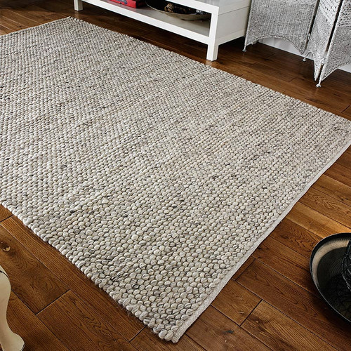 Savannah Chunky Grey Rug Runner