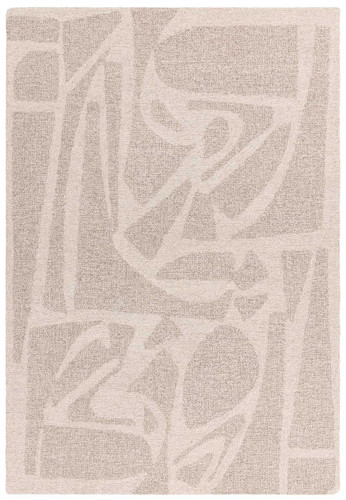 Loxley Linen Loop Pile Hand Tufted Wool Rug