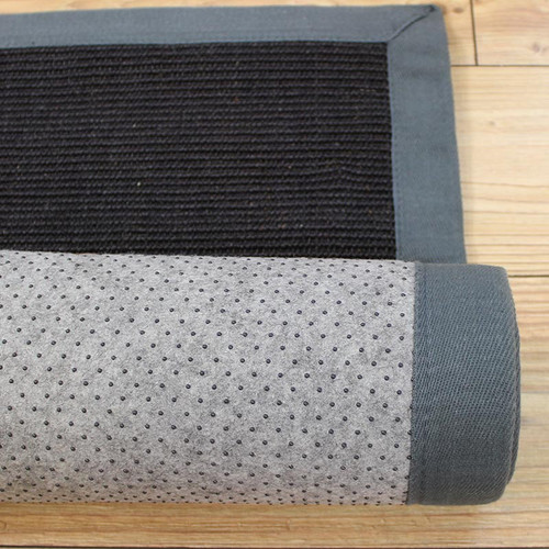 Sisal Rug Grey Border Runner