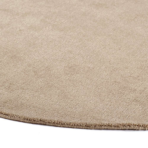 Origins Reef Beige Plain Textures Rug Circle