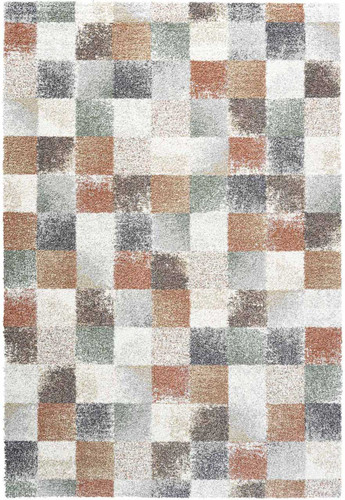 Mehari Thick Soft Rug Block Multicolour 