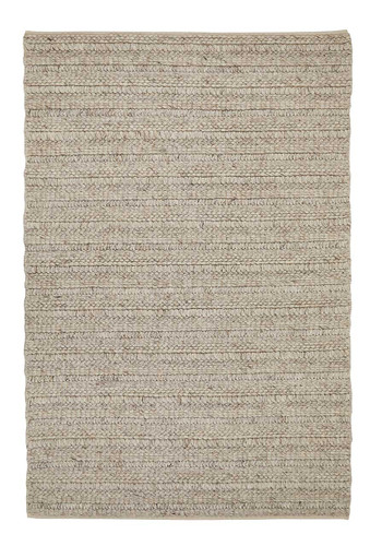 Savannah Textured Taupe Wool Loop Rug