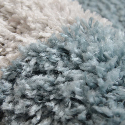 Snug Super Soft Shaggy Rug Blocks Duck Egg